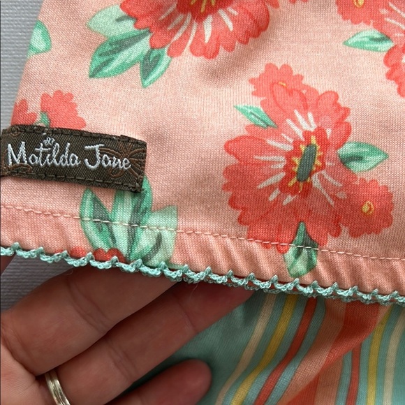 Matilda Jane Garden Dreams Floral Pajama Set Size 4 - Picture 7 of 8